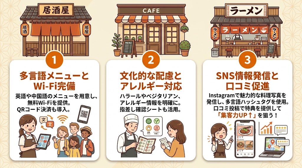 外国人集客で失敗しないための注意点