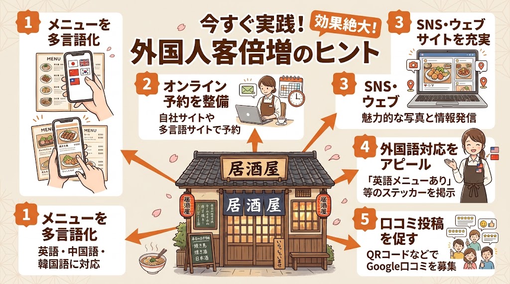 外国人集客を成功させたいなら、今すぐ行動を!
