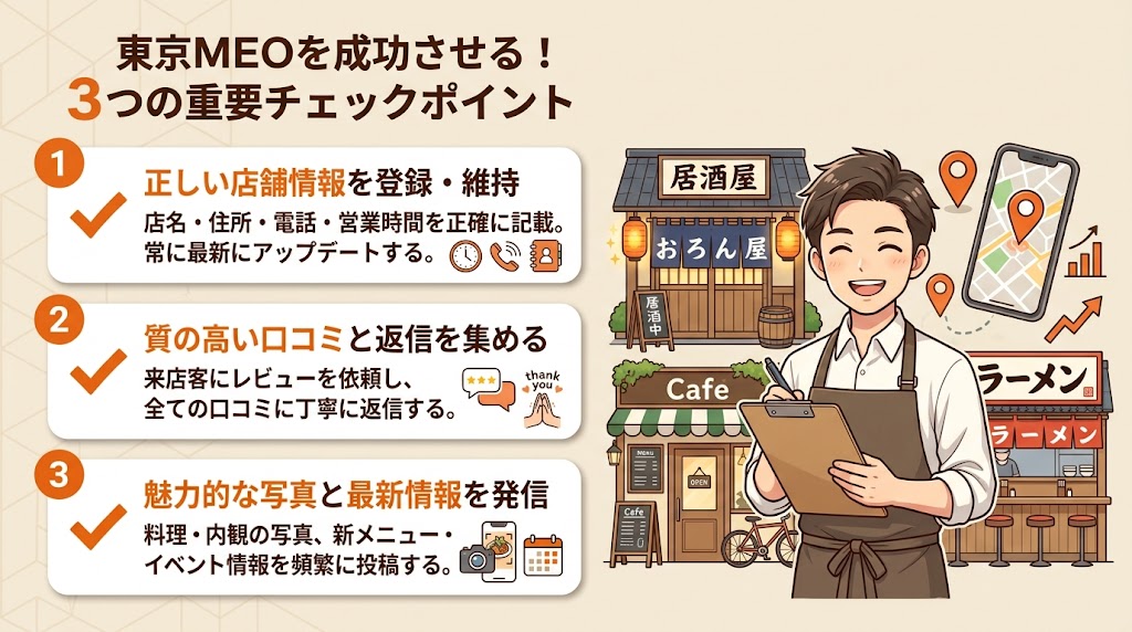 東京のMEO対策で陥りやすい失敗パターンと回避策