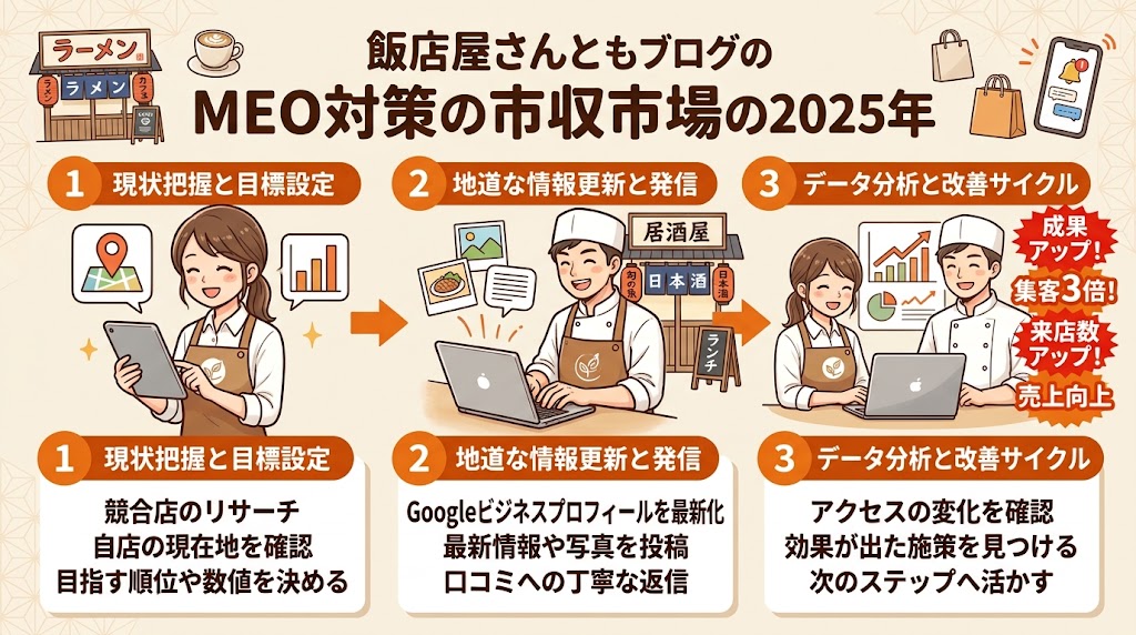 MEO対策の費用相場を徹底解説【2025年最新版】