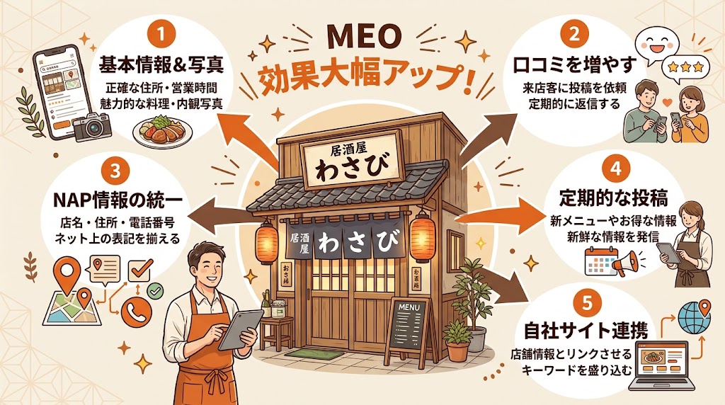 MEO対策を成功させる7つのコツ