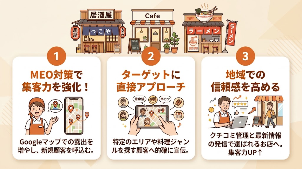 大阪の飲食店特化MEO対策業者ランキングTOP5