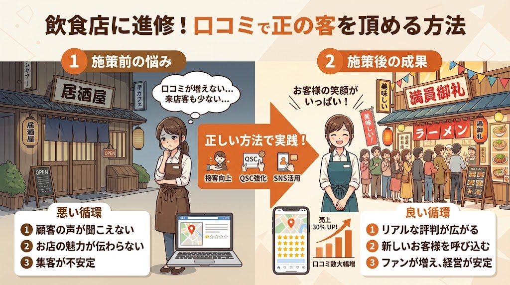 偽装に頼らない正しい口コミ獲得の5つの方法