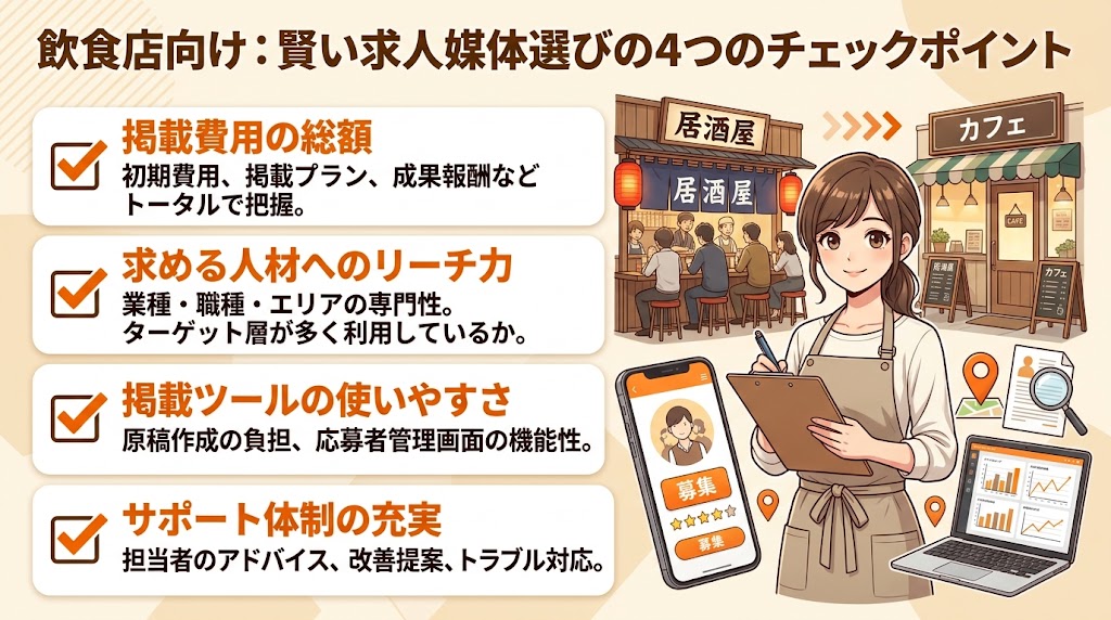 主要求人媒体を徹底比較|コスパ最強の選び方