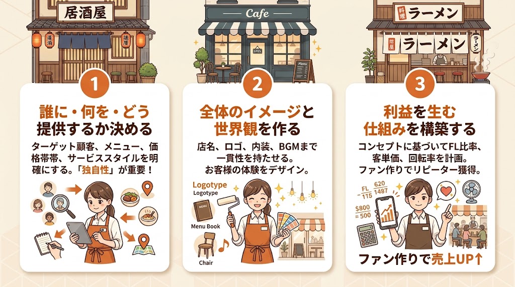 コンセプトとは何か|飲食店経営の「設計図」を理解する