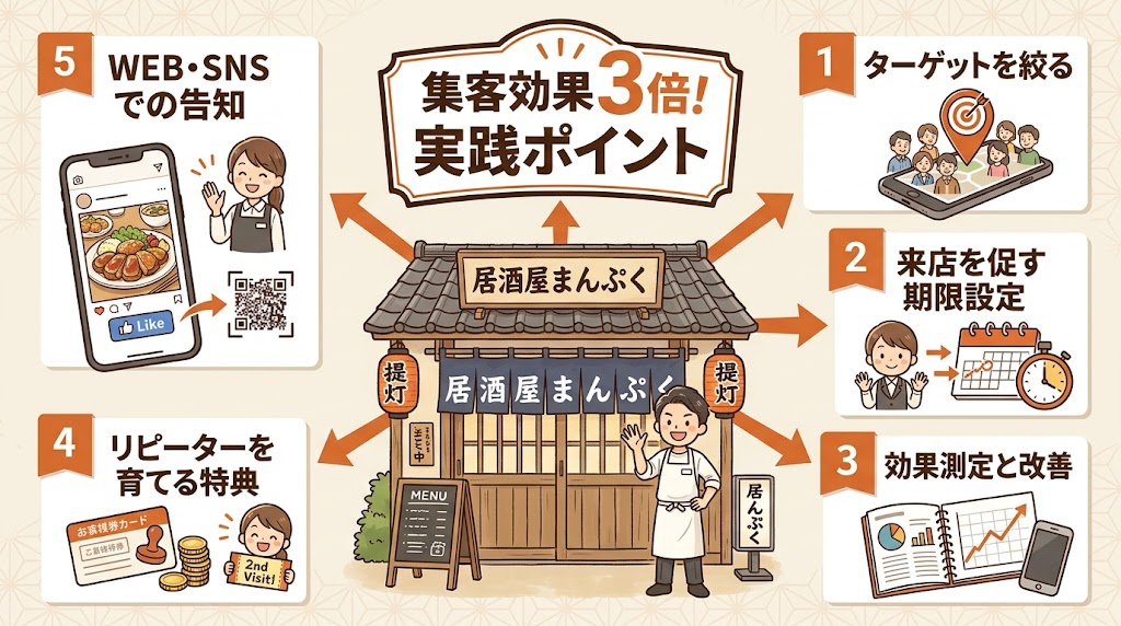 飲食店クーポン集客の成功事例