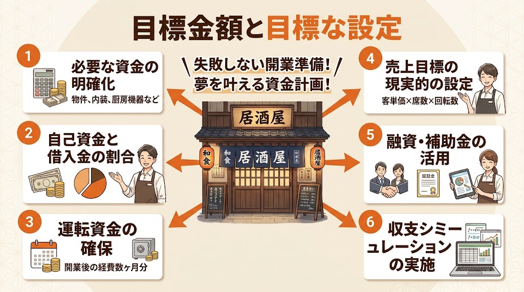 目標金額の設定と資金計画｜適正額を見極める
