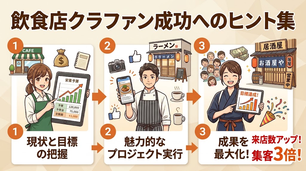 まとめ：飲食店クラファン成功への実践ステップ