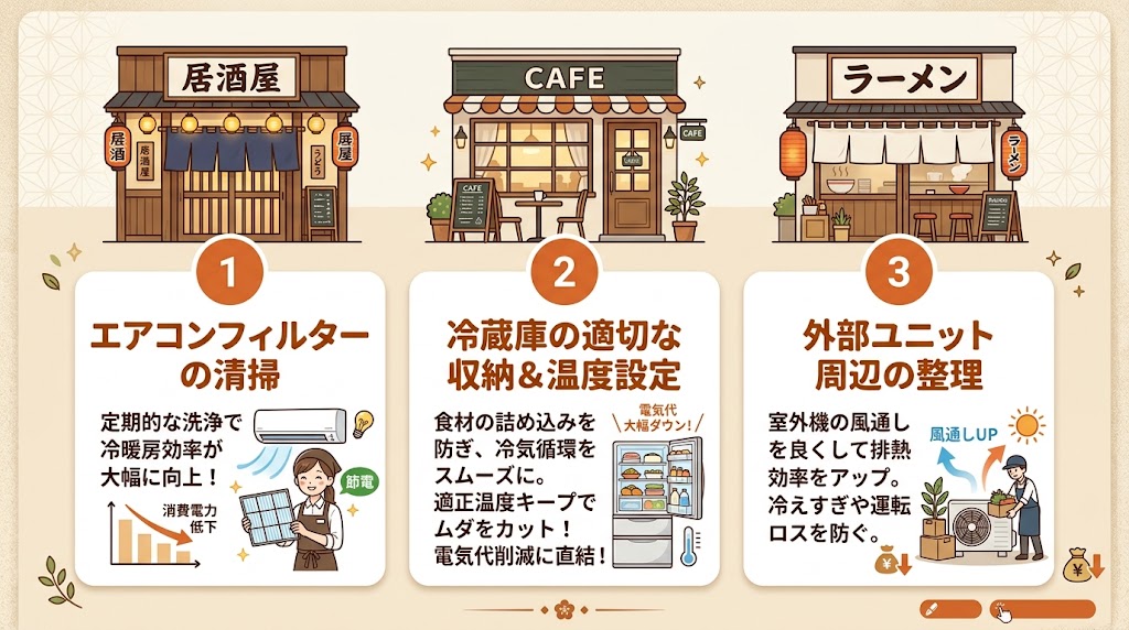 エアコン・冷蔵庫のメンテナンスで電気代を下げる