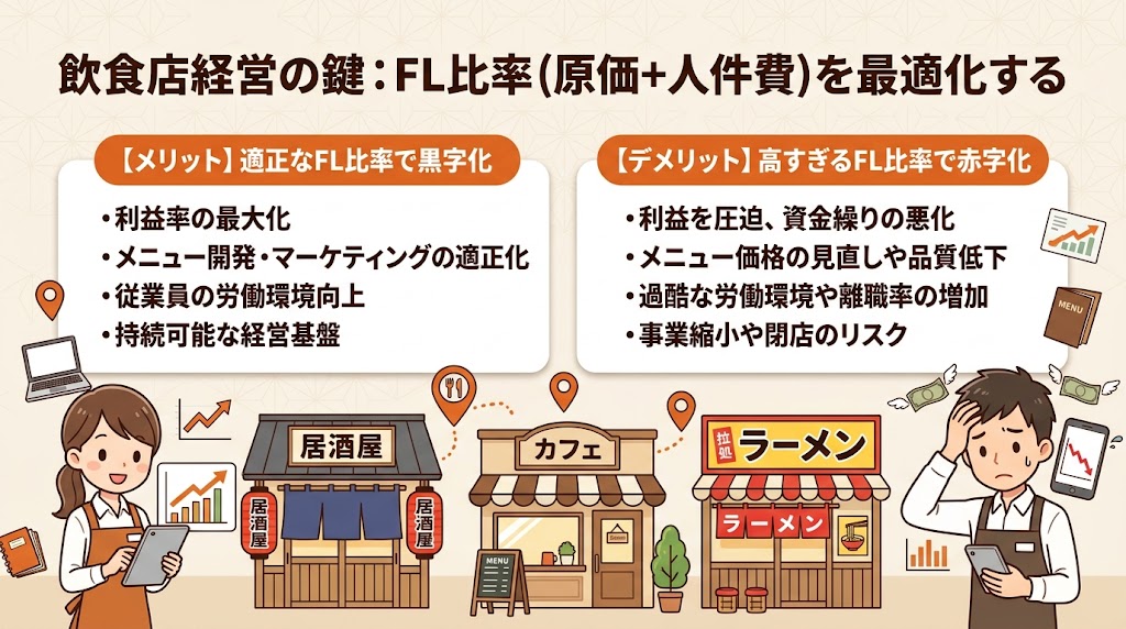 まとめ：FL比率を制する者が飲食店経営を制する