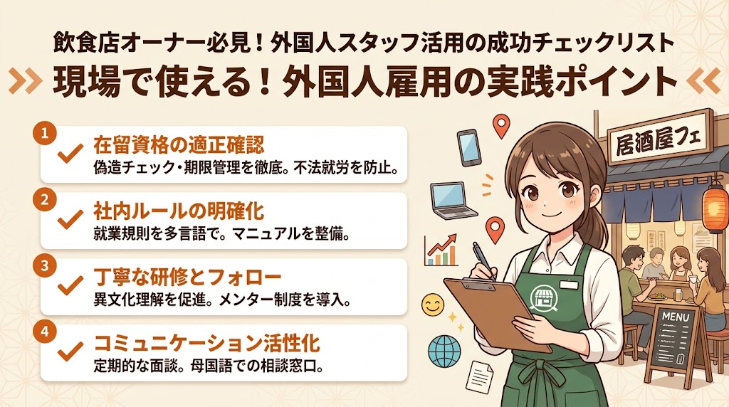 法令違反のリスクと成功事例から学ぶ外国人雇用の実践ポイント