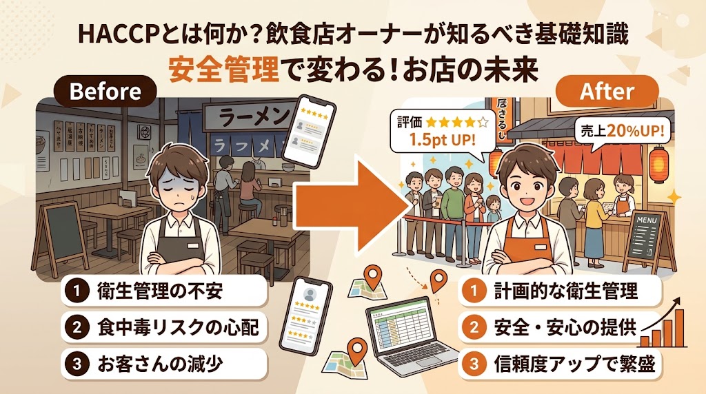HACCPとは何か？飲食店オーナーが知るべき基礎知識
