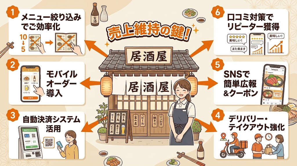 人手不足でも売上を落とさない営業戦略