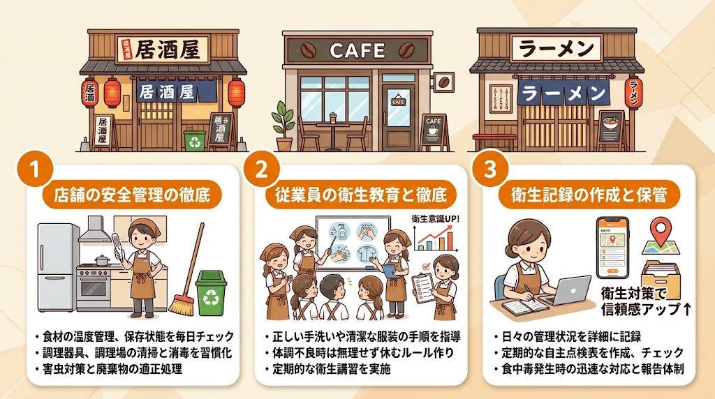 食品衛生責任者の役割と責任