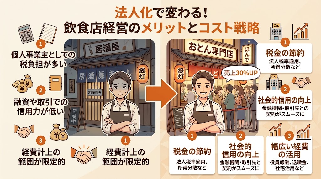 法人化にかかる費用の内訳と節約のポイント