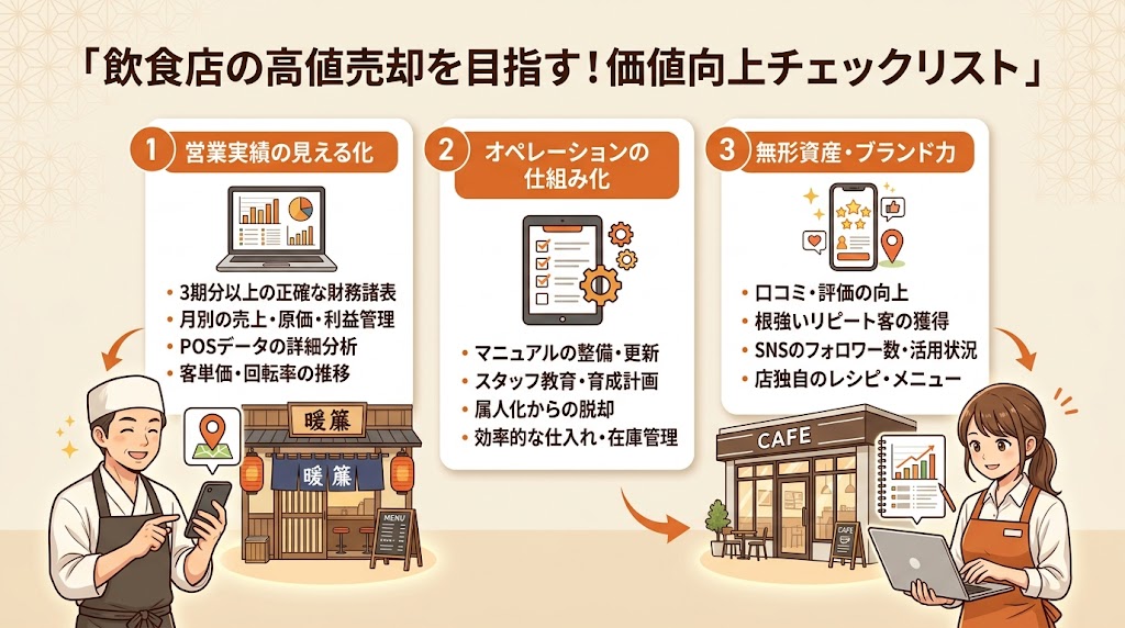 売却額を上げるための準備|高値で売るための5つのポイント