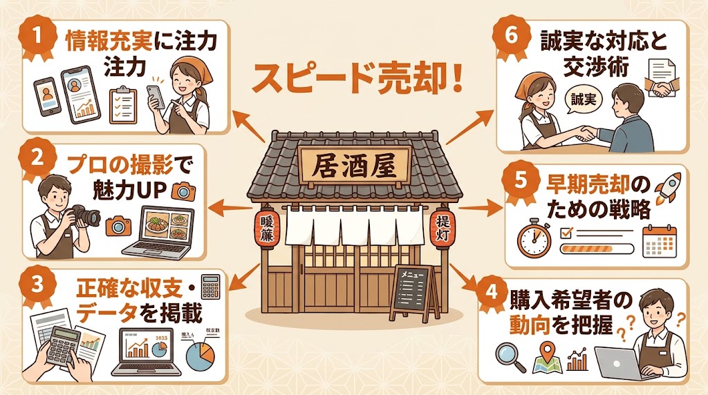 居抜き売却専門サイトの活用法|効率よく買い手を見つけるコツ