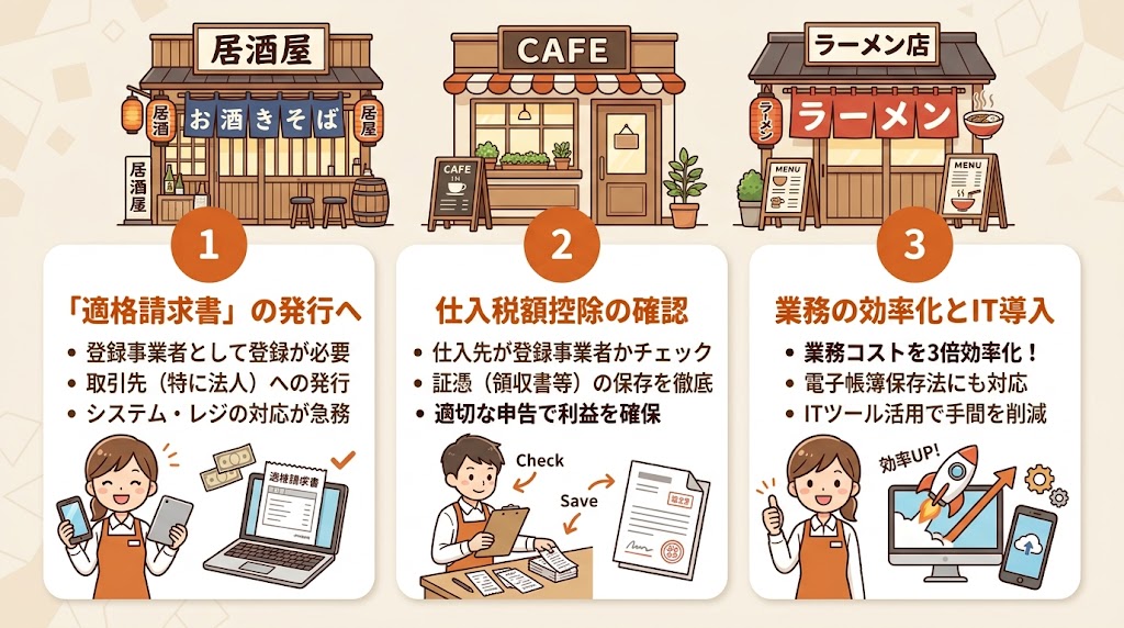 インボイス制度の概要と飲食店への影響