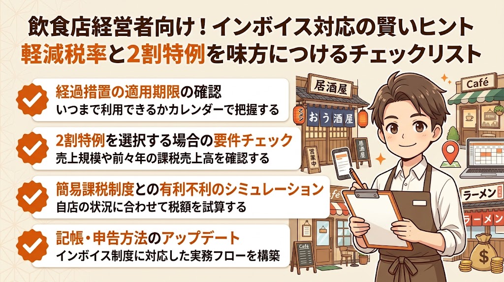 経過措置と2割特例の活用方法