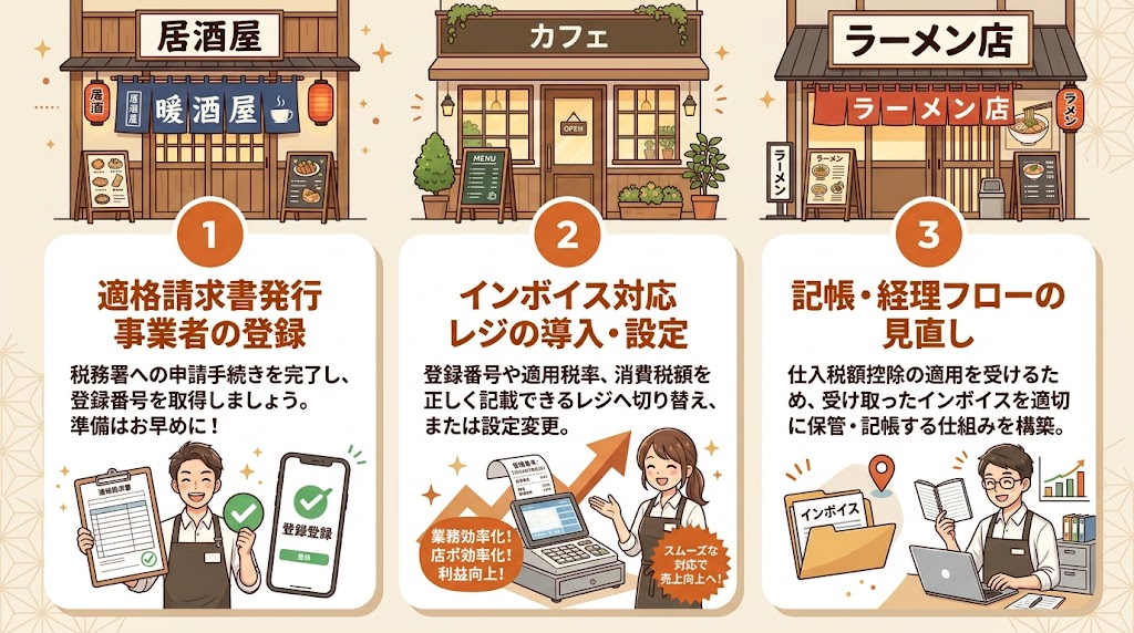まとめ:飲食店のインボイス対応チェックリスト