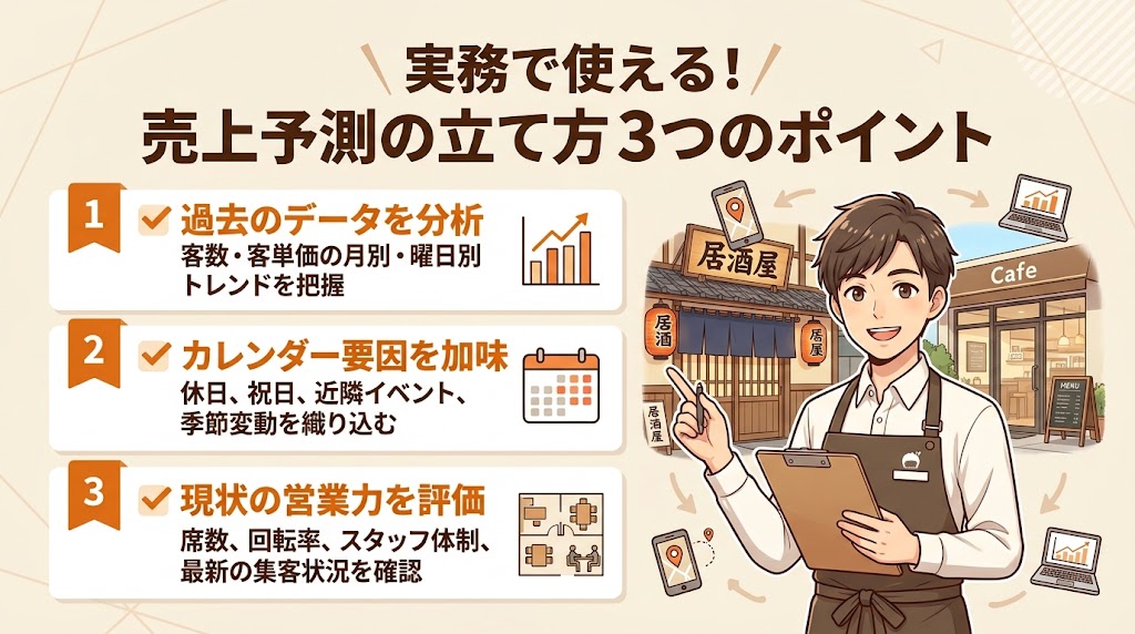 売上予測の計算方法|根拠ある数字の作り方