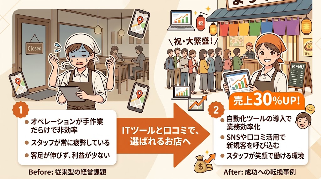 人手不足時代を勝ち抜く経営戦略|省人化・口コミ・生産性向上