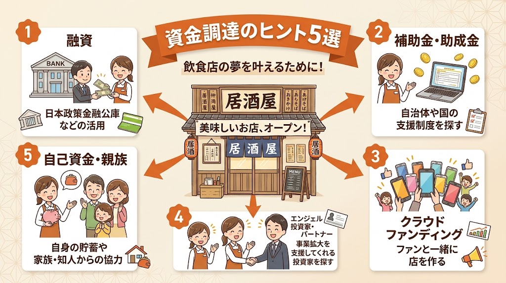 資金調達の方法｜融資・補助金・クラウドファンディング