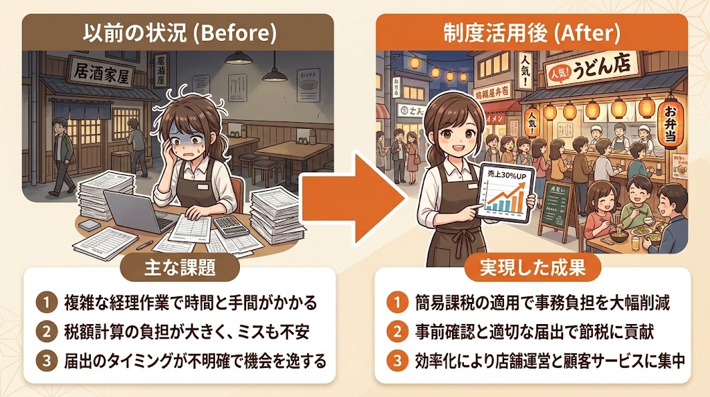 消費税の簡易課税制度と届出のタイミング