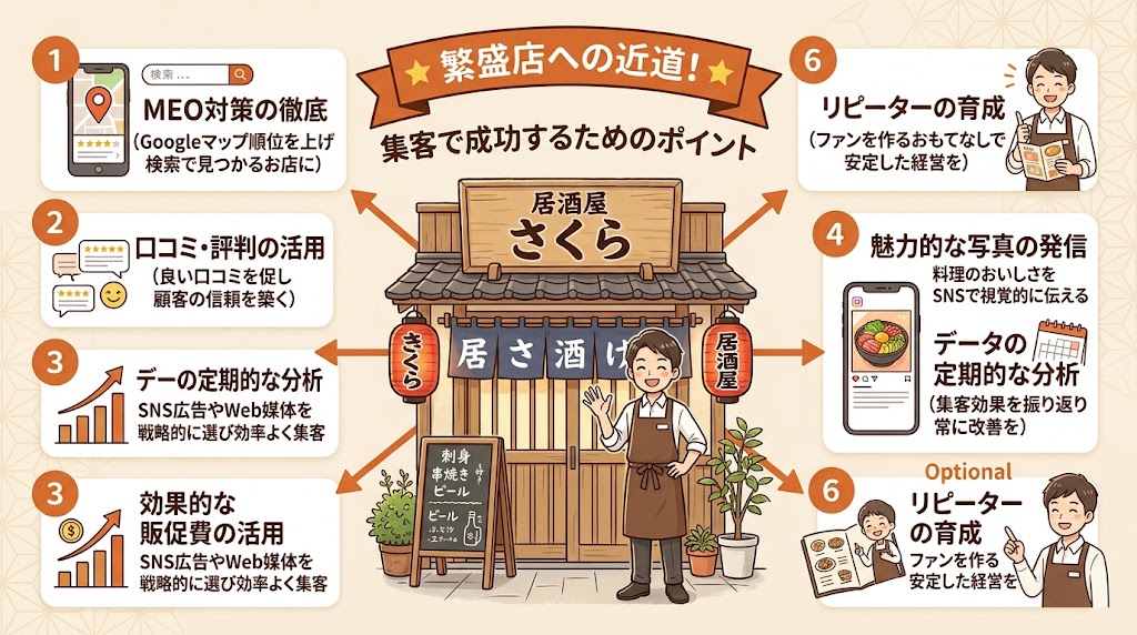 飲食店の集客で失敗しないための注意点