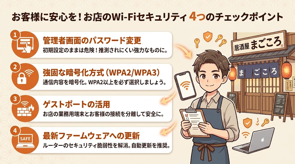 セキュリティ対策|安全なWi-Fi環境をつくる