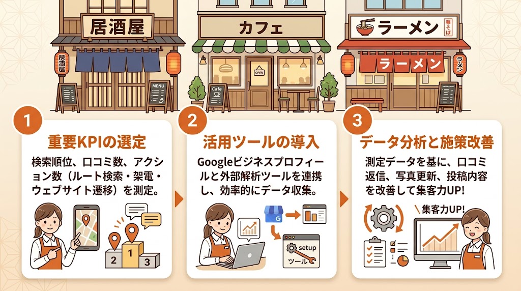 MEO対策KPIの測定方法と活用ツール